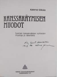 Kanssakäymisen muodot : Suomen kansainvälisten suhteiden muotoja ja rakenteita (signeerattu, tekijän omiste)