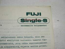 Fuji Single-8 Instant load movie system -käyttöohjeet suomeksi