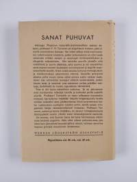 Sanat puhuvat : muutamien sanojen ja kuvitelmien historiaa