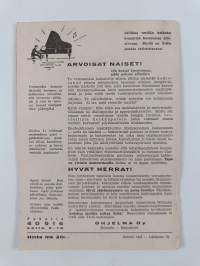 Pallen parhaita revyylauluja 4/1945 : Syntiset enkelit