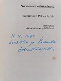 Nuorisoaste valinkauhassa (tekijän omiste)