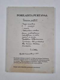 Porilaista purtavaa