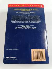 The concise Oxford dictionary of music