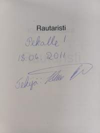 Rautaristi (signeerattu, tekijän omiste)