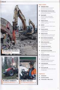 Koneurakointi 2014/ 1 N:o 3. | Kelin kesyttäjä - JCB Fastrac| Koeajossa M-B Vito 4x4| Puhelinlinjan purkutyöt| Helsinki-Vantaan kiitoradan kunnossapito|