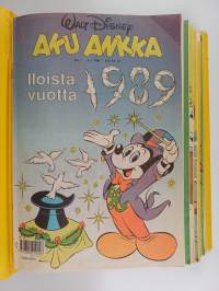 Aku Ankka vuosikerta 1989 (2 kansiota)