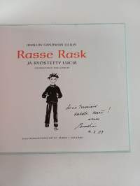 Rasse Rask ja ryöstetty Lucia (signeerattu, tekijän omiste)