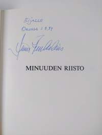 Minuuden riisto (signeerattu, tekijän omiste)
