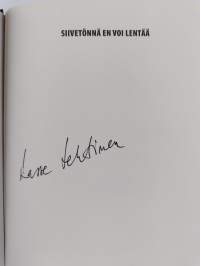 Siivetönnä en voi lentää (signeerattu)