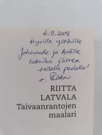 Taivaanrantojen maalari (signeerattu, tekijän omiste)