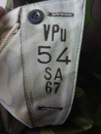 SA M-62 Maasto-/lumipuvun housut, koko 54