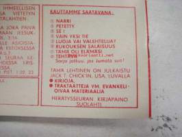 Petetty - uskonnollinen propaganda-sarjakuva - Herätysseuran kirjapaino, Suolahti