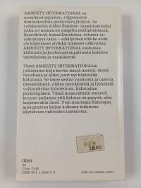 Amnesty international kidutusraportti