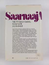 Saarnaaja : Niilo Yli-Vainion taistelu, testamentti ja päiväkirjat