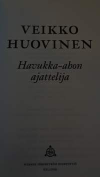 Havukka-ahon ajattelija (numeroitu)