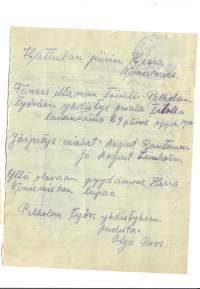 Hattulan Piirin Nimismies, Päätös 1928 - järjestää tanssi-iltamat Pelkolan Työväenyhdistyksen talolla
