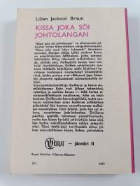 Kissa joka söi johtolangan