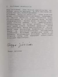 Selkä terveeksi : Tarkkuushieronnan, nikamakäsittelyn ja ryhtiterapian tekniikka (signeerattu)