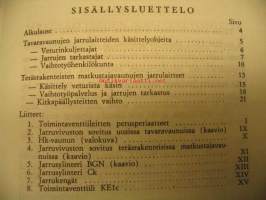 Vaunujen uudet jarrulaitteet