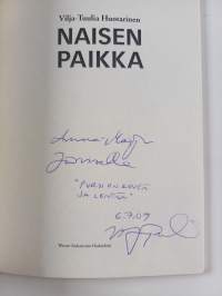 Naisen paikka (signeerattu, tekijän omiste)