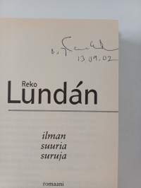 Ilman suuria suruja (signeerattu)