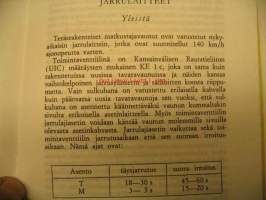 Vaunujen uudet jarrulaitteet