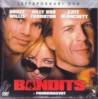 Leffapokkari DVD - Bandits - Pankkirosvot, 2001. UUSI, muovitettu