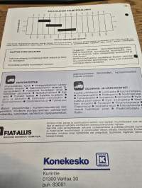 Fiat-allis 345-b kuormaaja myyntiesite