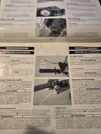 KTM 125/ 550 motocross-enduro owners handbook 1996