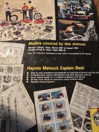 Yamaha TZR 125 ja DT 125 R owners workshop manual1996