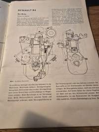 Renault  R 4 ja R 4 L auto-reparaturleitung book