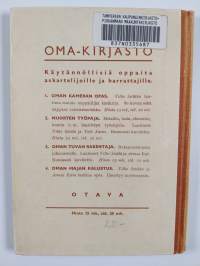 Oman tuvan rakentaja : Rakennusohjeita jokamiehelle