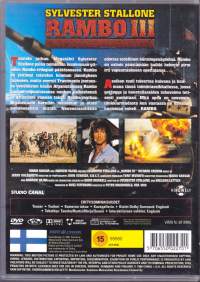 DVD - Rambo III (1988/2001).  ( Toiminta / Sota / Seikkailu)