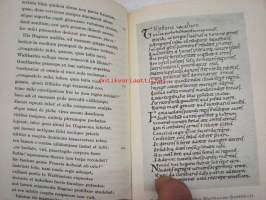 Walthari ein Deutsches Helden- und Liebeslied der Wölkerwanderungszeit -saksalainen kansantaru kansainvaellusten ajalta, saksaksi ja latinaksi