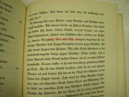 Walthari ein Deutsches Helden- und Liebeslied der Wölkerwanderungszeit -saksalainen kansantaru kansainvaellusten ajalta, saksaksi ja latinaksi