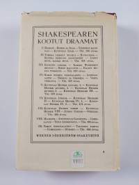 William Shakespearen draamat 1 : Hamlet : Romeo ja Julia : Venetian kauppias : Kuningas Lear