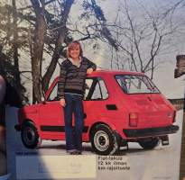 Fiat 126 personal 4 myyntiesite. painos 2000 kpl