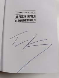 Saapasnahka-torni : Aleksis Kiven elämänkertomus (signeerattu)
