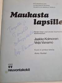 Maukasta lapsille (signeerattu, tekijän omiste)