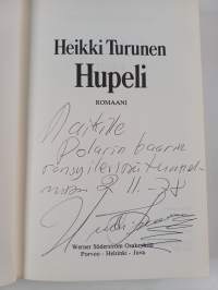 Hupeli (signeerattu, tekijän omiste)