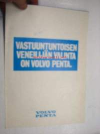 Vastuuntuntoisen veneilijän valinta on Volvo Penta -esite