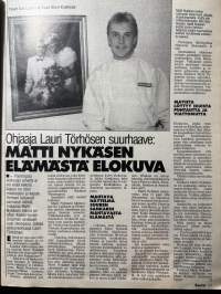 Seura 1990 nr 6, Matti Nykänen – elämästä elokuva