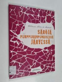 Säröjä purppuranpunaisessa järvessä
