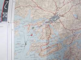 Retkeilykartta 2 - Lounais-Suomen saaristo 1938 / Sydvästra Finlands skärgård Excursionskarta