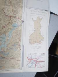 Retkeilykartta 2 - Lounais-Suomen saaristo 1938 / Sydvästra Finlands skärgård Excursionskarta