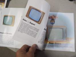 Helvar televisiot, radiot, nauhurit -myyntiesite / sales brochure