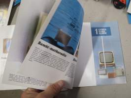 Helvar televisiot, radiot, nauhurit -myyntiesite / sales brochure