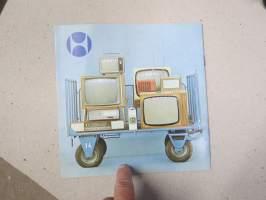 Helvar televisiot, radiot, nauhurit -myyntiesite / sales brochure