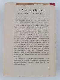 T. Vaaskivi : ihminen ja kirjailija
