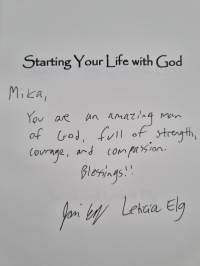 Starting Your Life with God (signeerattu, tekijän omiste)